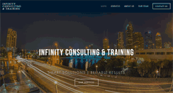 Desktop Screenshot of infinityconsultingandtraining.com
